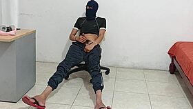 I Burn with Lust for Huge Cock in Student Neighbor's Tight Pussy