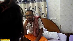 Desi maid's juicy pussy gets pounded hard while begging don't tell my husband