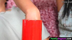 naughty milf dumps boring guy for couch orgasm thrill 😈🔥