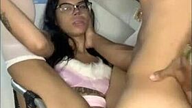 i got so horny at halloween with that tattooed fetish amateur