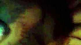 Vintage retro blue films clip captured bent over doggystyle scene