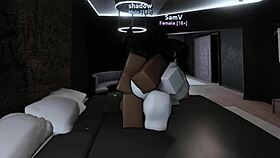 roommate got horny in dorm, fucked over roblox game