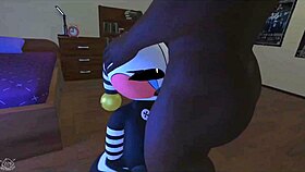 hey check this wild fnaf puppet big black cock creampie compilation
