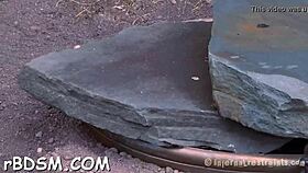 couple's casual sadomasochism GAME turns to BOUND DOGGYSTYLE