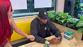 called a stranger for a mysterious walk then took double bbc penetration 🍆🍑💦