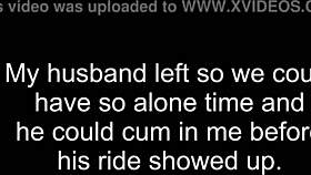 curvy wife calls stranger for kinky cuckold fun while hubby watches her orgasm hard