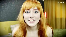 nami from one piece joi cosplay jerks you off to cum on her three times