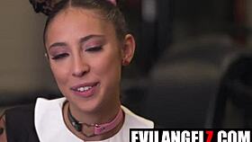 kinky petite painter eva takes three huge bbc in pov taboo