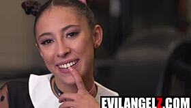 kinky petite painter eva takes three huge bbc in pov taboo