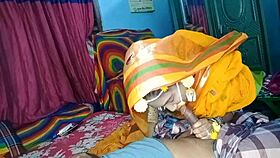 i'm fuckin' my new desi wife doggystyle on our special night uh blowjob too