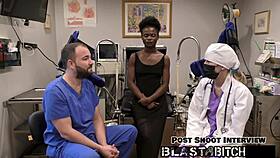 rina's face covered in cum from nurse pov session