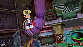 watch yukari katsubari strip in stockings bossfight game