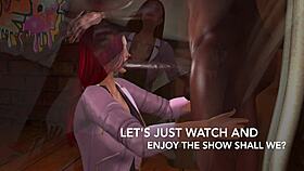 redhead hotwife craves monster black cock return engagement