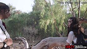 April Olsen Ravishes Jane Wilde's Perfect Ass in Wild Lesbian Fuck!