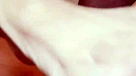 Two studs bareback pound brazilian milf's big pussy in homemade orgy