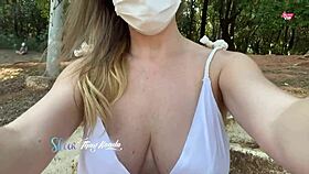 couple lets stranger grope hot wife on ride