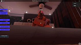 Hot horny girl craves wild sex right on roblox!