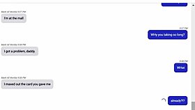 naughty babe settles huge debt with tight ass grind