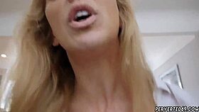 Cherie Deville's Amateur Pregnant Milf Threesome Gets Dirty Impregnation