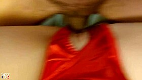 french slut in tight satin dress rims and blows before multi-position pounding