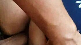 latina wife takes intense pounding session