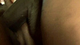 this black babe loves getting oral pleasure and swallowing every drop casually