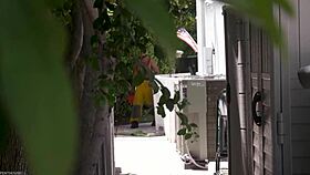 hey slutty teen hazel moore calls in bbc workman for total no holes barred pounding