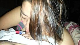 i get the best sloppy blowjob from hot amateur wife