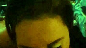 Homemade Sri Lankan BBW housewife slut deepthroats big tits blowjob