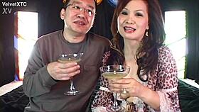 Margarita Kiss teases with her petite natural tits in hot casting chat