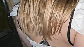 Pov Of Girlfriend Sloppily Sucking Cock In Eerie Spot