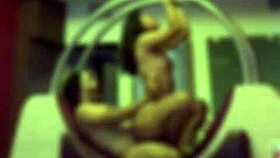 Ebony Latina teen pussy explodes with creampie from huge black cock