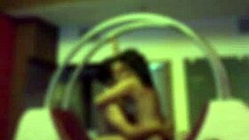 Ebony Latina teen pussy explodes with creampie from huge black cock