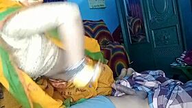 i'm fuckin' my new desi wife doggystyle on our special night uh blowjob too