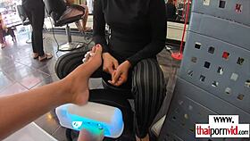 I pop this skinny asian teen cherry doggystyle