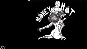 skarlit angel explores her juicy shaved pussy up close