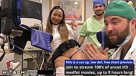 freshman takes hitachi from doctor backstage in tampa