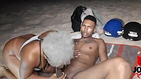 joao's wild rio beach sex adventure at night