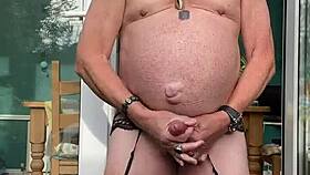 Intense Cunt-Pounding Wank With Massive Tit Bounce And Gushing Finish