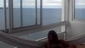 bold pussy devouring on petite latina non-stop from start