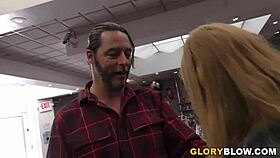 hannah hays heads to gloryhole chasing that big black cock thrill