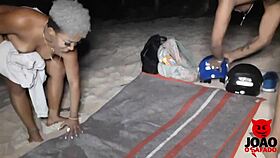 joao's wild rio beach sex adventure at night