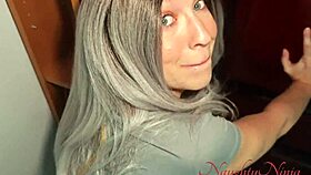 curvy blonde milf turns into my squirting personal fuck slut now