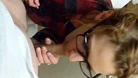 Dick Jonas Gets Deepthroat Blowjob from Petite Hotel Slut