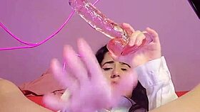 uhh professor i reward you with my brazilian big ass anal buttplug bath lingerie play