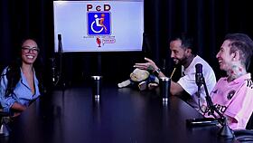 i sensually strip showing my huge beautiful tits turning bi when ass filled with booze - alice vasconcelos