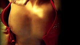 Wife hides slutty side explodes in creamy facial cumshot