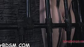 i'm bound bent over taking hard doggystyle cock in my wet cunt from femdom couple