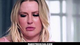 Petite blonde teen braces cunnilingus with Jenna Starr