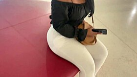 Stranger grabs big ass babe from mall and pounds her raw!